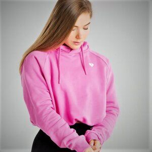 Women's Best Wear Power Cropped Hoodie - S